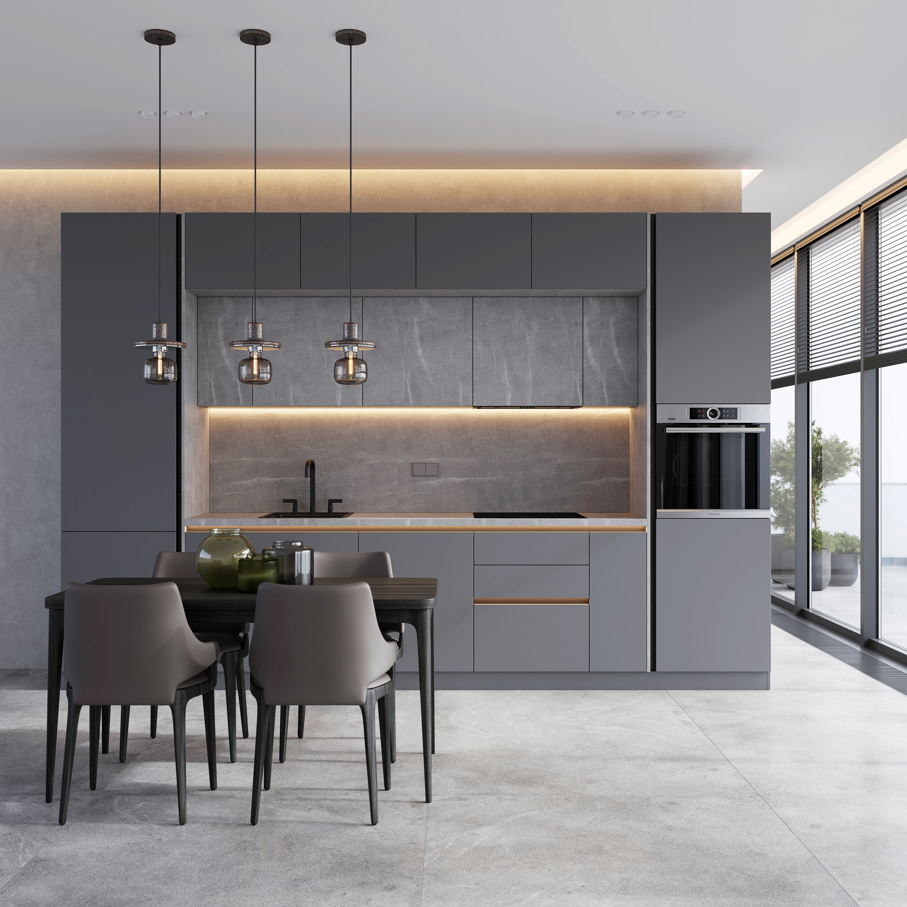 bucătărie Metalica