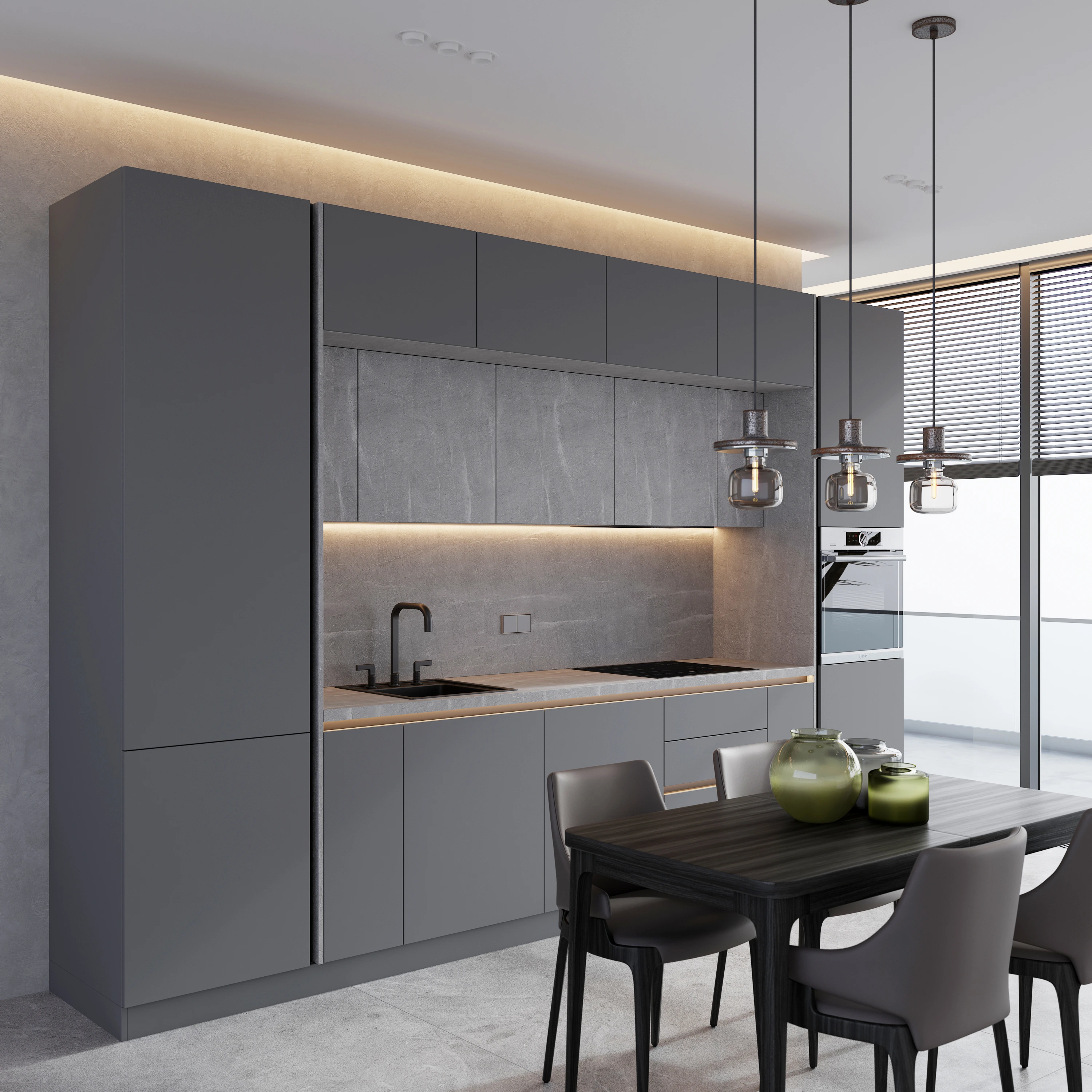 bucătărie Metalica