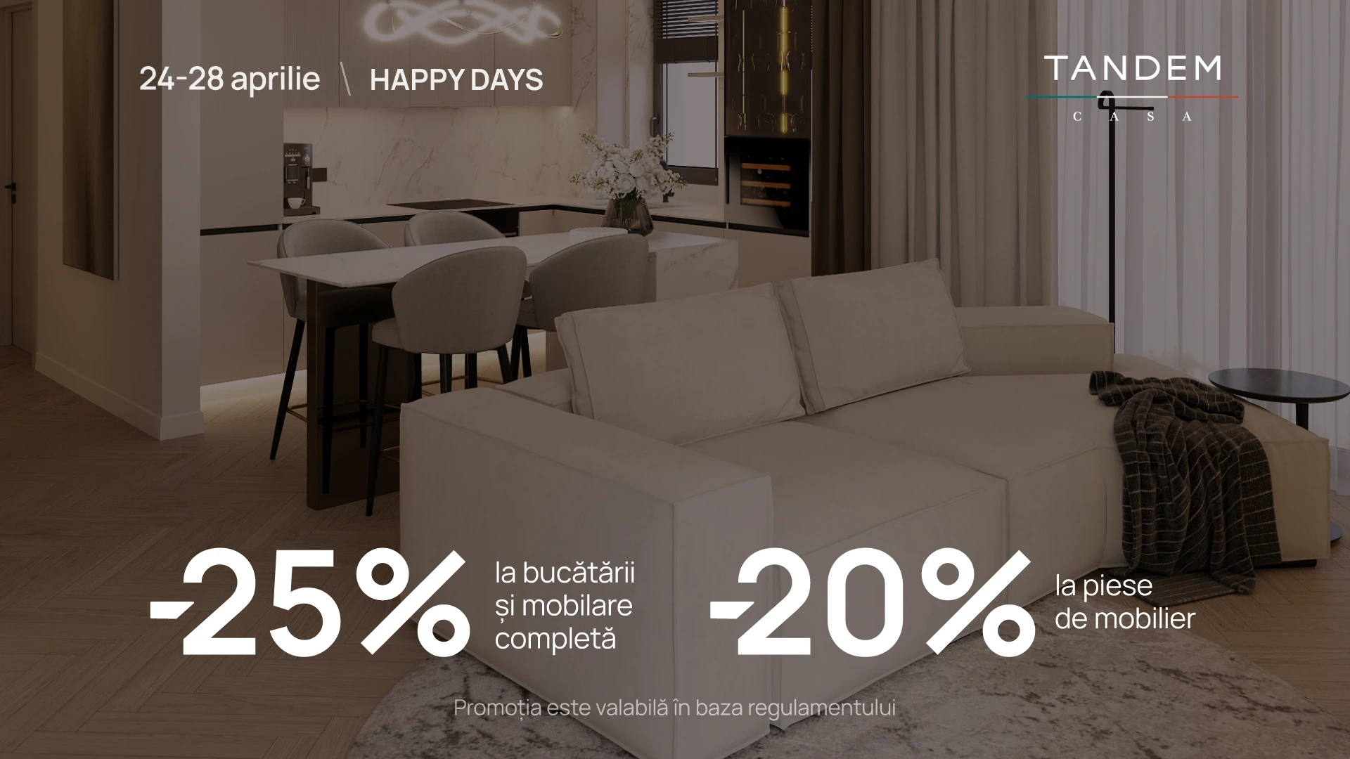 Happy Days TANDEM CASA până la 25%