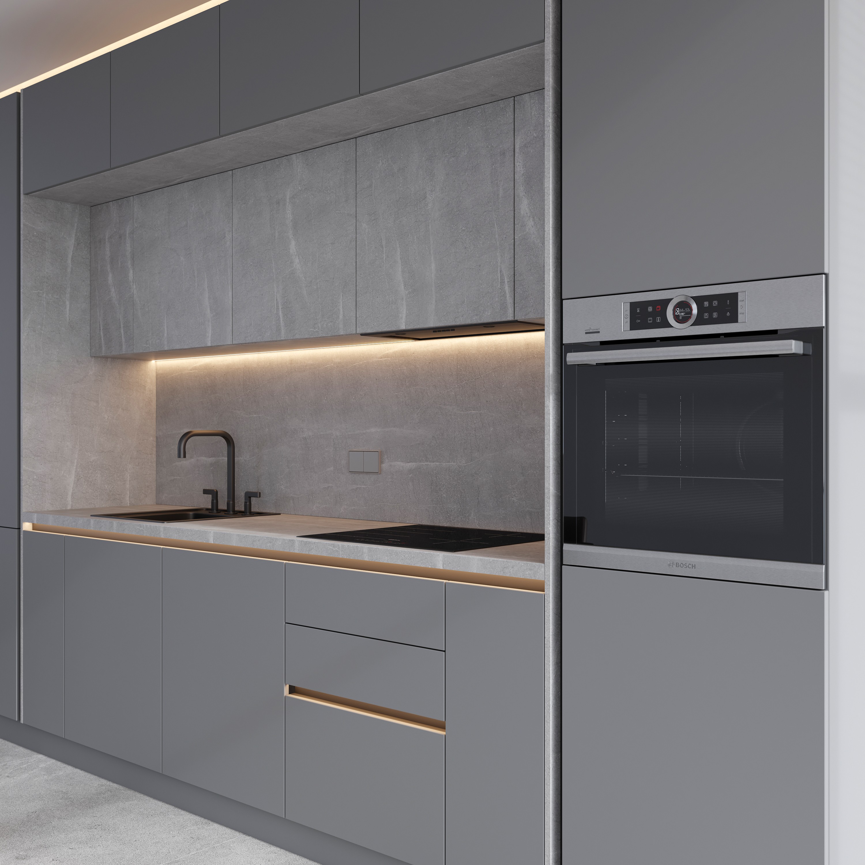 bucătărie Metalica — 2