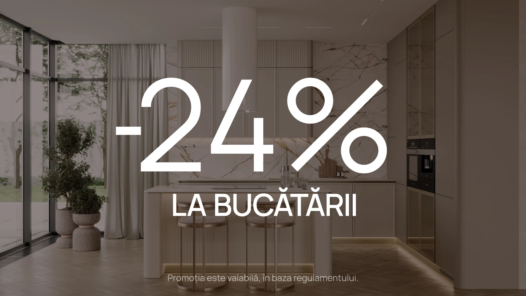 24 Jahre Zuhause. —24% auf Küchen.